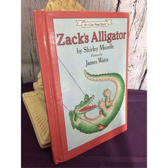 1989 Zack’s Alligator By Shirley Mozelle Hardback Children’s Book - Picture 11 of 11